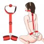 Erotic sex toy bondage restrain collar