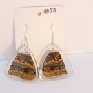 Snake Head Butterfly wing earrings #58