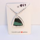 Star Dust Butterfly wing necklace #69