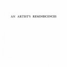An artists reminiscences An artists reminiscences