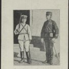 Cavalry soldier in summer and winter uniform Cavalry soldier in summer and winter uniform
