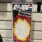 GiJoe Classified Explosion Background Clamshell Display Case