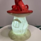 3D Printed Mushroom Fairy House Tea Light Lamp