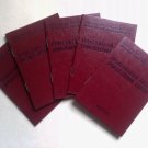 5pc old trade union certificate ussr 1983 clear not filled   vintage documen
