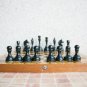 small 45-85mm rare soviet chess set 1970s