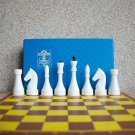 big vintage carbolite tournament soviet chess set with original BOX