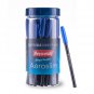 Reynolds AEROSLIM BP 25 CT JAR - BLUE | Ball Point Pen Set With Comfortable Grip