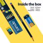 Apsara Matt Magic 2.0 Pencil, Writing Pencils With Dual Color Wood, Pack of 10