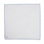 Allen Solly Men's Cotton White Handkerchiefs with Colored Border & Brand Logo (Pack of 3)