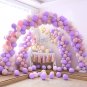 Pastel Balloons for Birthday, Anniversary, Wedding, Baby Shower Decorations (50 Pcs, Pink Purple)