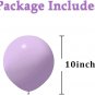 Pastel Balloons for Birthday, Anniversary, Wedding, Baby Shower Decorations (50 Pcs, Pink Purple)