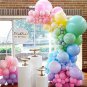 Multicolor Pastel Balloons For Party Decoration - Pack of 50