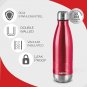 Milton Duo DLX 1000 Thermosteel 24 Hours Hot and Cold Water Bottle, 1 Piece, 1 Litre
