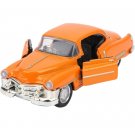 Die-Cast Classic Vintage Car Toy (Cadillac Series 62 | Orange)