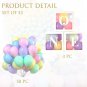 Decorative Transparent 3pcs One Letters Balloon Boxes With 50pcs Multi balloons For Party Decoration