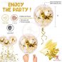 Happy Anniversary Decoration Items Kit-47Pcs Red