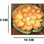 Acrylic Flameless & Smokeless Decorative Candles Led Tea Light (Lotus Water Sensored - 12 Pcs)
