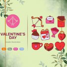 Valentine’s Day Doodle Illustration