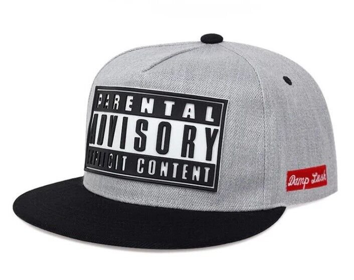 Parental Advisory Explicit Content Adjustable Snapback Cap