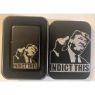 President Donald Trump Commemorative Lighter Black Mate with Case