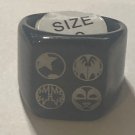 KISS Band Engraved Ring Gunmetal Stainless Steel Rectangle Size 6-11