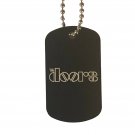 The Doors Band Engraved Aluminum Dog Tag with Necklace