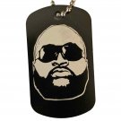 Rick Ross Engraved Pendant With Necklace