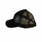 Misfits Mesh Trucker Baseball Cap with Black Leatherette Patch