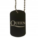 Queen band Engraved Aluminum Dog Tag with Necklace