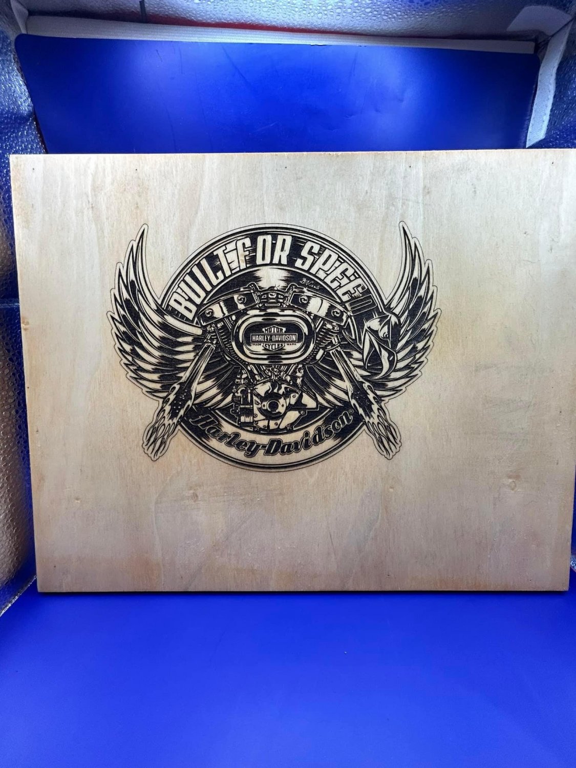 Built for speed Harley- Davidson wall decor