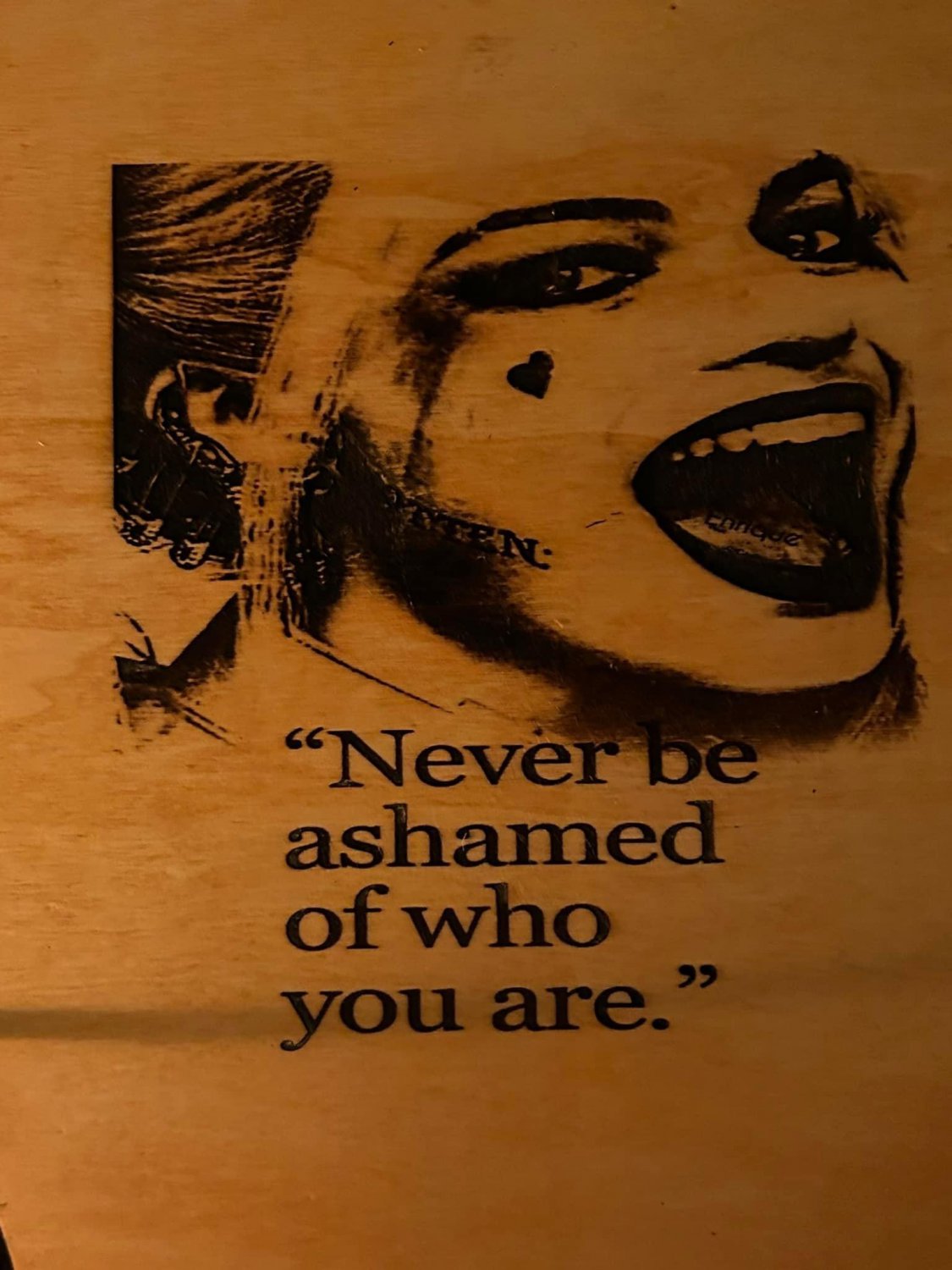Harly Quinn saying wall decor