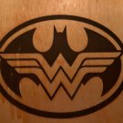 Batman & Wonder Woman wall decor