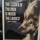 The Leader of the pack wall decor