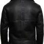 Genuine Leather B3 Fur Mens Aviator Flight Sheepskin Shearling Bomber Jacket
