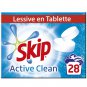 Active Clean SKIP Laundry Tablets box of 28 tablets X3
