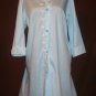 Vintage 60s SEARS Blue Nightgown Gown Nighty Size 38 Medium/Large