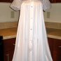 VINTAGE VAL MODE NIGHTGOWN GOWN NYLON DOUBLE LAYER CHIFFON NIGHTY LINGERIE MEDIUM