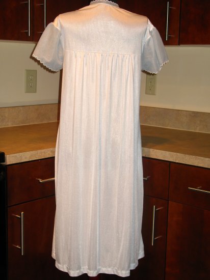 layered chiffon nightgown