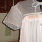 VINTAGE VAL MODE NIGHTGOWN GOWN NYLON DOUBLE LAYER CHIFFON NIGHTY LINGERIE MEDIUM