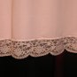 VINTAGE 60s VASSARETTE FULL SLIP PINK LACE NYLON NIGHTGOWN LINGERIE SIZE 32