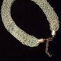 "Triple Delight" (3 ) Delicately Designed Braided Seed Bead Choker/ Necklaces