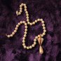 Gorgeous Faux Pearl Vintage Necklace (signed Roman).  18" Pendant approx. 2"