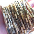 Natural Green Abalone BEADS 4x14mm tube bead supply diy jewelry