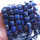 12mm square LAPIS Lazuli BEADS A Grade Natural Blue strands bead supply making diy jewelry