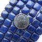 12mm square LAPIS Lazuli BEADS A Grade Natural Blue strands bead supply making diy jewelry