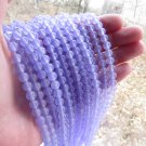 Purple CHALCEDONY AAAAAA Grade 6mm Round Gemstone jewelry bead supply