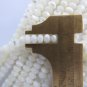 White TROCHUS Shell 6mm BEADS 6x4mm Rondelle natural Shell strand jewelry supply