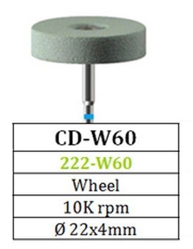 Diamond Green Stone CD-W60 Wheel for Zirconia Porcelain (5 Pack)