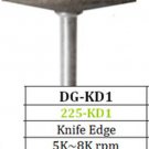 Diamond Grinder Knife Edge DG-KD1 Coarse 22mm x 3.5mm for Ceramics Soft Alloys