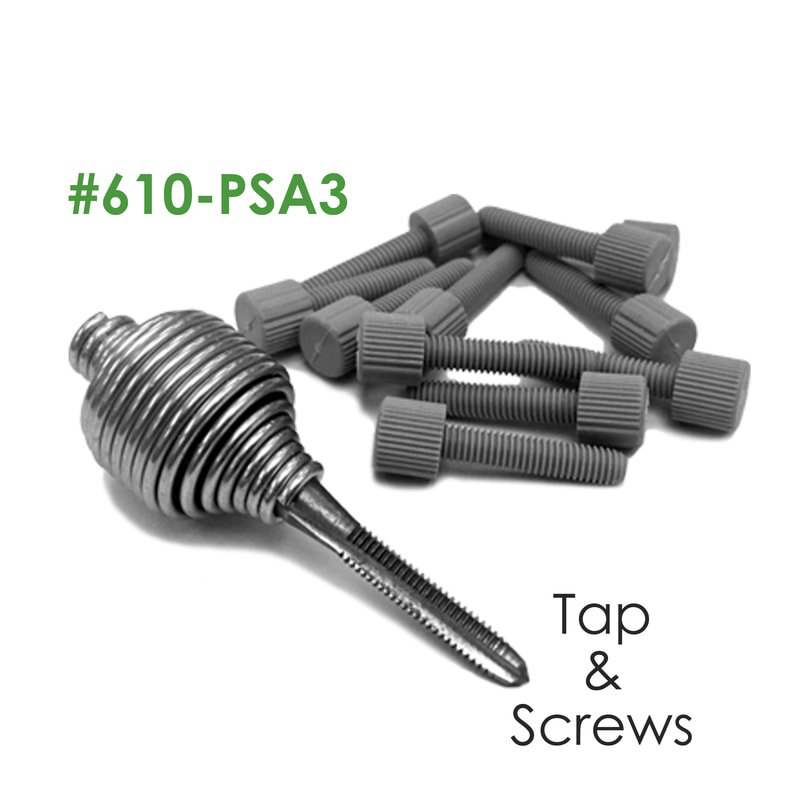Tap and screws